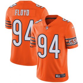 Wholesale Cheap Nike Bears #94 Leonard Floyd Orange Men\'s Stitched NFL Limited Rush Jersey