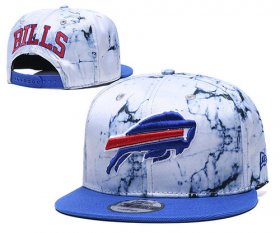 Wholesale Cheap Bills Team Logo Smoke Blue Adjustable Hat TX
