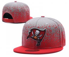 Wholesale Cheap NFL Tampa Bay Buccaneers Team Logo Red Snapback Adjustable Hat S01