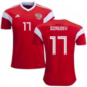 Wholesale Cheap Russia #17 Dzagoev Home Soccer Country Jersey