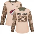 Wholesale Cheap Adidas Coyotes #23 Oliver Ekman-Larsson Camo Authentic 2017 Veterans Day Women's Stitched NHL Jersey