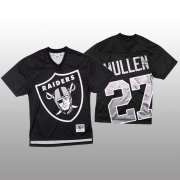 Wholesale Cheap NFL Las Vegas Raiders #27 Trayvon Mullen Black Men's Mitchell & Nell Big Face Fashion Limited NFL Jersey
