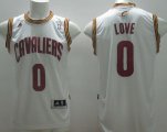 Wholesale Cheap Cleveland Cavaliers #0 Kevin Love Revolution 30 Swingman White Jersey