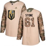 Wholesale Cheap Adidas Golden Knights #61 Mark Stone Camo Authentic 2017 Veterans Day Stitched NHL Jersey