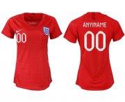 Wholesale Cheap Women's England Personalized Away Soccer Country Jersey