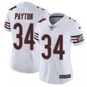 Wholesale Cheap Nike Bears #34 Walter Payton White Women's Stitched NFL Vapor Untouchable Limited Jersey