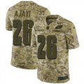Wholesale Cheap Nike Eagles #26 Jay Ajayi Camo Men's Stitched NFL Limited 2018 Salute To Service Jersey