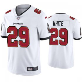 Wholesale Cheap Men\'s Tampa Bay Buccaneers #29 Rachaad White White Vapor Untouchable Limited Stitched Jersey