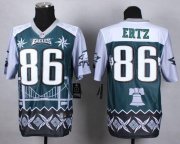 Wholesale Cheap Nike Eagles #86 Zach Ertz Midnight Green Men's Stitched NFL Elite Noble Fashion Jersey