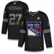 Wholesale Cheap Adidas Rangers #27 Ryan McDonagh Black Authentic Classic Stitched NHL Jersey