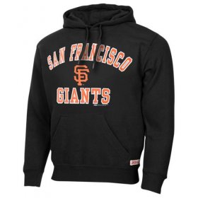 Wholesale Cheap San Francisco Giants Fastball Fleece Pullover Black MLB Hoodie