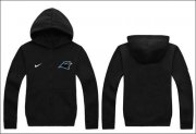 Wholesale Cheap Nike Carolina Panthers Authentic Logo Hoodie Black