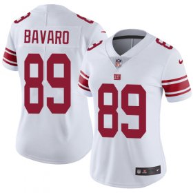 Wholesale Cheap Nike Giants #89 Mark Bavaro White Women\'s Stitched NFL Vapor Untouchable Limited Jersey