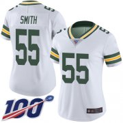 Wholesale Cheap Nike Packers #55 Za'Darius Smith White Women's Stitched NFL 100th Season Vapor Limited Jersey