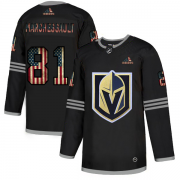 Wholesale Cheap Vegas Golden Knights #81 Jonathan Marchessault Adidas Men's Black USA Flag Limited NHL Jersey