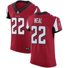 Wholesale Cheap Nike Falcons #22 Keanu Neal Red Team Color Men\'s Stitched NFL Vapor Untouchable Elite Jersey