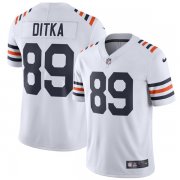 Wholesale Cheap Nike Bears #89 Mike Ditka White Men's 2019 Alternate Classic Retired Stitched NFL Vapor Untouchable Limited Jersey