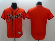 Wholesale Cheap Giants Blank Orange Flexbase Authentic Collection Alternate Stitched MLB Jersey