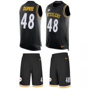 Wholesale Cheap Nike Steelers #48 Bud Dupree Black Team Color Men's Stitched NFL Limited Tank Top Suit Jersey