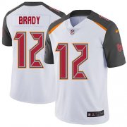 Wholesale Cheap Nike Buccaneers #12 Tom Brady White Youth Stitched NFL Vapor Untouchable Limited Jersey