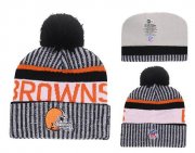 Wholesale Cheap NFL Cleverland Browns Logo Stitched Knit Beanies 010