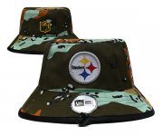 Wholesale Cheap Pittsburgh Steelers Stitched Bucket Hats 108