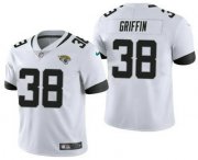 Wholesale Cheap Men's Jacksonville Jaguars #38 Shaquill Griffin White 2021 Vapor Untouchable Stitched NFL Nike Limited Jersey