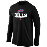 Wholesale Cheap Nike Buffalo Bills Critical Victory Long Sleeve T-Shirt Black