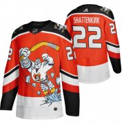Wholesale Cheap Anaheim Ducks #22 Kevin Shattenkirk Red Men's Adidas 2020-21 Reverse Retro Alternate NHL Jersey