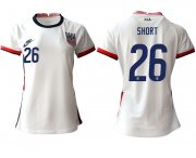 Wholesale Cheap Women 2020-2021 Season National Team America home aaa 26 white Soccer Jerseys