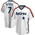 Wholesale Cheap Houston Astros #7 Craig Biggio Nike Home Cooperstown Collection Logo Player MLB Jersey White