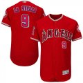 Wholesale Cheap Angels of Anaheim #9 Tommy La Stella Red Flexbase Authentic Collection Stitched MLB Jersey