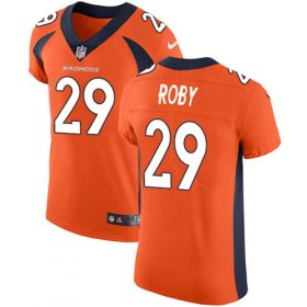 Wholesale Cheap Nike Broncos #29 Bradley Roby Orange Team Color Men\'s Stitched NFL Vapor Untouchable Elite Jersey