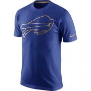 Wholesale Cheap Men's Buffalo Bills Nike Royal Championship Drive Gold Collection Performance T-Shirt