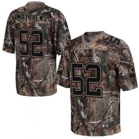 Wholesale Cheap Nike Packers #52 Clay Matthews Camo Youth Stitched NFL Realtree Elite Jersey