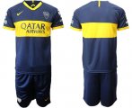 Wholesale Cheap Boca Juniors Blank Home Soccer Club Jersey