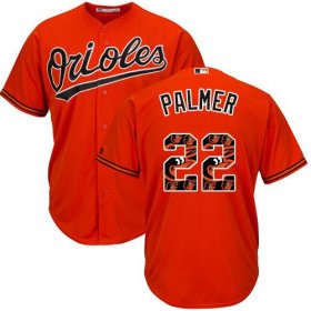 Wholesale Cheap Orioles #22 Jim Palmer Orange Team Logo Fashion Stitched MLB Jersey