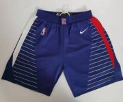 Wholesale Cheap Clippers Blue Swingman Shorts