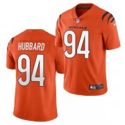 Wholesale Cheap Men's Cincinnati Bengals #94 Sam Hubbard 2021 Orange Vapor Untouchable Limited Stitched Jersey