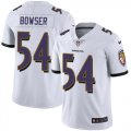 Wholesale Cheap Nike Ravens #54 Tyus Bowser White Men's Stitched NFL Vapor Untouchable Limited Jersey