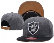 Wholesale Cheap NFL Oakland Raiders Team Logo Snapback Adjustable Hat
