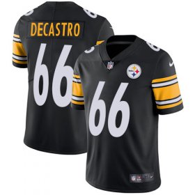 Wholesale Cheap Nike Steelers #66 David DeCastro Black Team Color Men\'s Stitched NFL Vapor Untouchable Limited Jersey