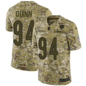 Wholesale Cheap Nike Bears #94 Robert Quinn Camo Youth Stitched NFL Limited 2018 Salute To Service Jersey