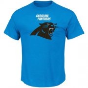 Wholesale Cheap Carolina Panthers Majestic Critical Victory T-Shirt Blue