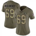 Wholesale Cheap Nike 49ers #69 Mike McGlinchey Olive/Camo Women's Stitched NFL Limited 2017 Salute to Service Jersey