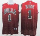 Wholesale Cheap Chicago Bulls #1 Derrick Rose Red/Black Resonate Fashion Jersey