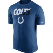 Wholesale Cheap Indianapolis Colts Nike Legend Staff Practice Performance T-Shirt Royal Blue