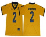Wholesale Cheap Men's Michigan Wolverines #2 Charles Woodson Yellow 2017 College Football Stitched Brand Jordan NCAA Jersey