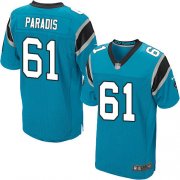 Wholesale Cheap Nike Panthers #61 Matt Paradis Blue Alternate Men's Stitched NFL Elite Jersey
