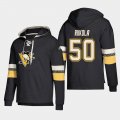 Wholesale Cheap Pittsburgh Penguins #50 Juuso Riikola Black adidas Lace-Up Pullover Hoodie